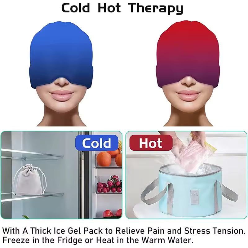 Migraine Relief Cap ™ | Gorro Gel migraña
